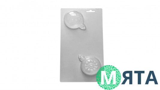 Форма для шоколаду Ялинкова іграшка Ретро