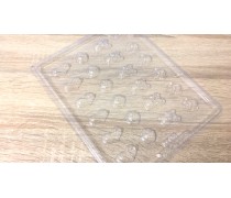 Молд для шоколаду та мастики Ведмедики-капелюшки