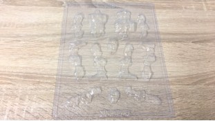 Молд для шоколаду та мастики Трансформер