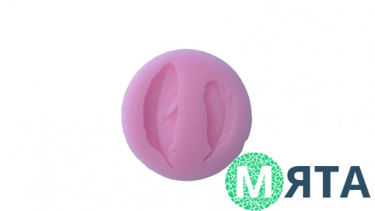 Молд Перья, 2шт