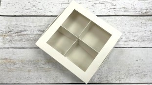 Коробка для солодощів 16х16х5, 5 см