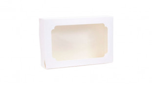 Коробка 23х15х6 см, біла