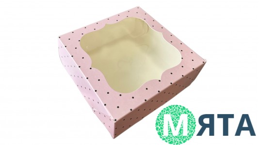 Коробка 15х15х6 см, Стиль