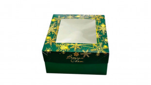 Коробка 17х17х9, Веселих Свят Коробка 17х17х9, Веселих Свят