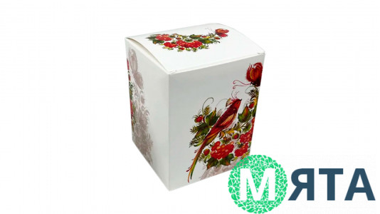 Коробка Калина 10х10х13 см