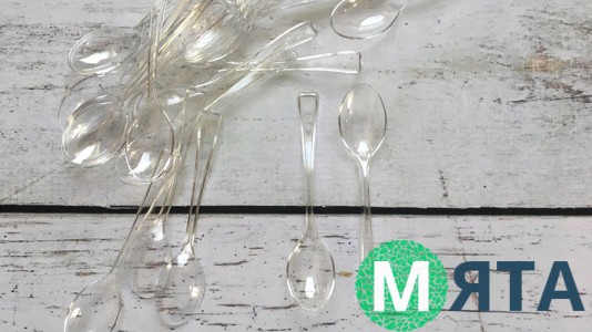 Ложка десертна одноразова