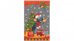 Пакети Новорічні №30, 20х35 см Пакети Новорічні №30, 20х35 см