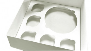 Вкладка в коробку, Бенто та 5 капкейків Вкладка в коробку, Бенто та 5 капкейків