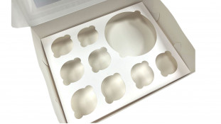 Вкладка в коробку, Бенто+8 капкейків Вкладка в коробку, Бенто+8 капкейків