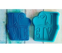 Вирубка Love з серцем 2