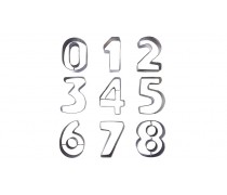 Вирубки Цифри, метал