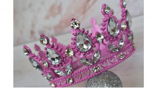 Корона для торта 8 см, матова