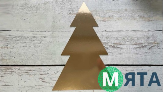 Трафарет для торта Ялинка №1, Картон