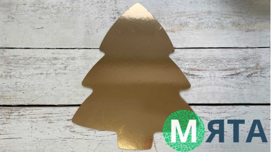 Трафарет для торта Ялинка №3, Картон