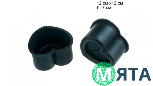 Силіконова форма Бенто-торт Серце