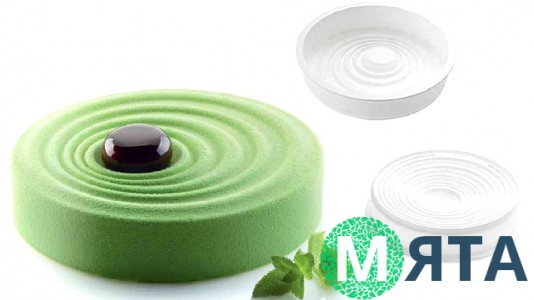 Силіконова форма для євродесертів Vague