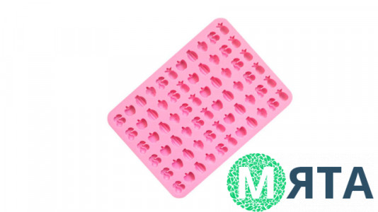 Силіконова форма для мармеладу Фрукти асорті