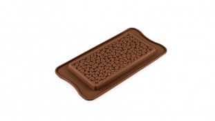 Силіконова форма Плитка Шоколаду Серця Силіконова форма Плитка Шоколаду Серця