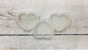 Силіконовий молд для льодяників Серця Силіконовий молд для льодяників Серця