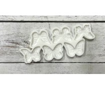 Силіконовий молд для льодяників Метелики, 6 шт