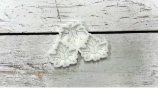 Силіконовий молд для льодяників Кленові листочки Силіконовий молд для льодяників Кленові листочки