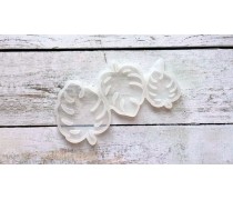 Силіконовий молд для льодяників Листя Монстери