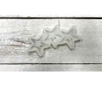 Силіконовий молд для льодяників Зірки №2