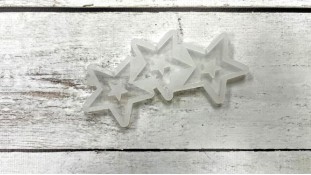 Силіконовий молд для льодяників Зірки №2 Силіконовий молд для льодяників Зірки №2