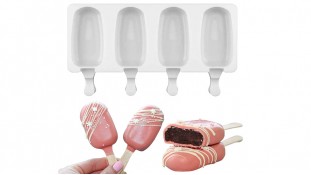 Силіконова форма для морозива Ескімо Силіконова форма для морозива Ескімо