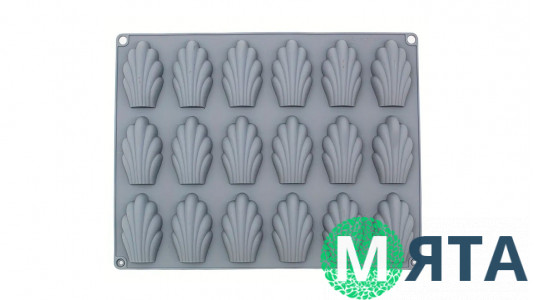 Силіконова форма Мадлен №2, 18 шт