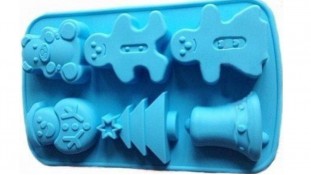 Силіконова форма Новорічне Асорті велике