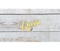 Топпер Birthday Queen, картон