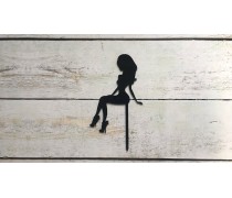 Топпер Дівчина 6, акрил