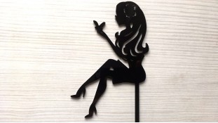 Топпер Дівчина 8, акрил Топпер Дівчина 8, акрил