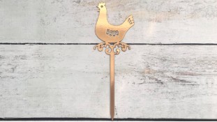 Топпер Курочка, картон