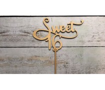 Топпер Sweet 16, дерево