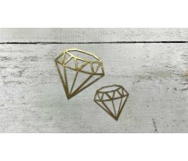 Топпери Діаманти 2шт, картон