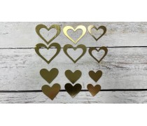 Топери Серця Набір, картон