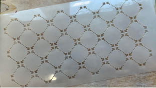 Трафарет Візерунок №11, 29х15 см Трафарет Візерунок №11, 29х15 см