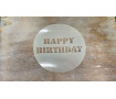 Трафарет для Бенто, Happy Birthday #3