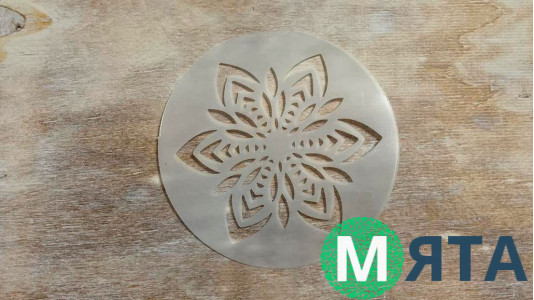 Трафарет Сніжинка, №2