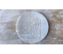 Трафарет Три долоні, 12 см