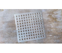 Трафарет для посипання Зірочки №1, 12х12 см