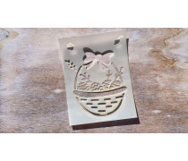 Трафарет Яйце №6, 9,5х12,5 см