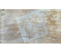 Трафарет Листя №6, 12 см