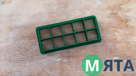 Вирубка на 10 квадратів, 1 шт