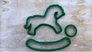 Набір вирубок Конячка Качалка