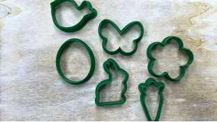 Набір вирубок Пасха №1, 6 шт Набір вирубок Пасха №1, 6 шт