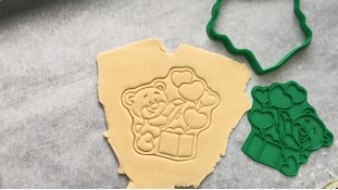 Вирубка + штамп Ведмідь №1 Вирубка + штамп Ведмідь №1