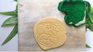 Вирубка + штамп Слонік Вирубка + штамп Слонік